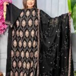 জমজম বুটিকসের সুন্দর আনস্টিচড থ্রি-পিস