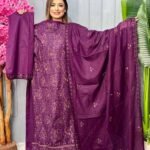 জমজম বুটিকসের সুন্দর আনস্টিচড থ্রি-পিস